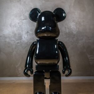 Brick Bear Black