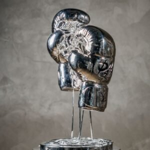 Chrome Boxing Gloves