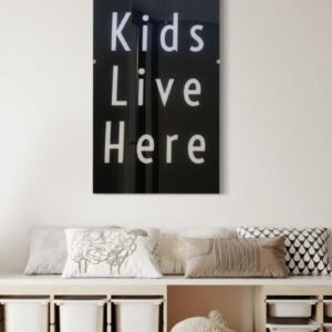 Cool Kids Live Here Perspex Frame