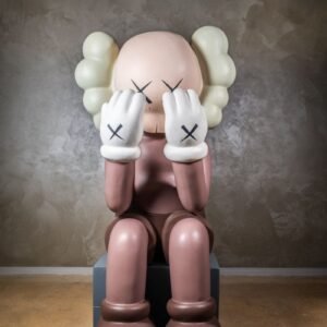 Kaws Seated Neutral colour