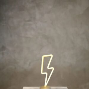 Lightening Bolt Lamp (White Light)