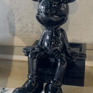 Mickey Seated – Gloss Black